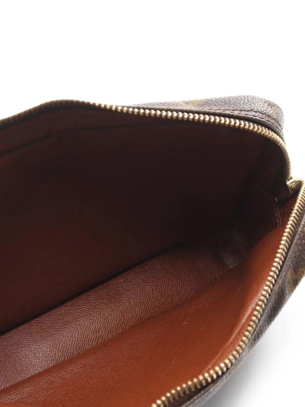 Pre-owned Louis Vuitton 2000 Marly Bandoulière Crossbody Bag In Brown