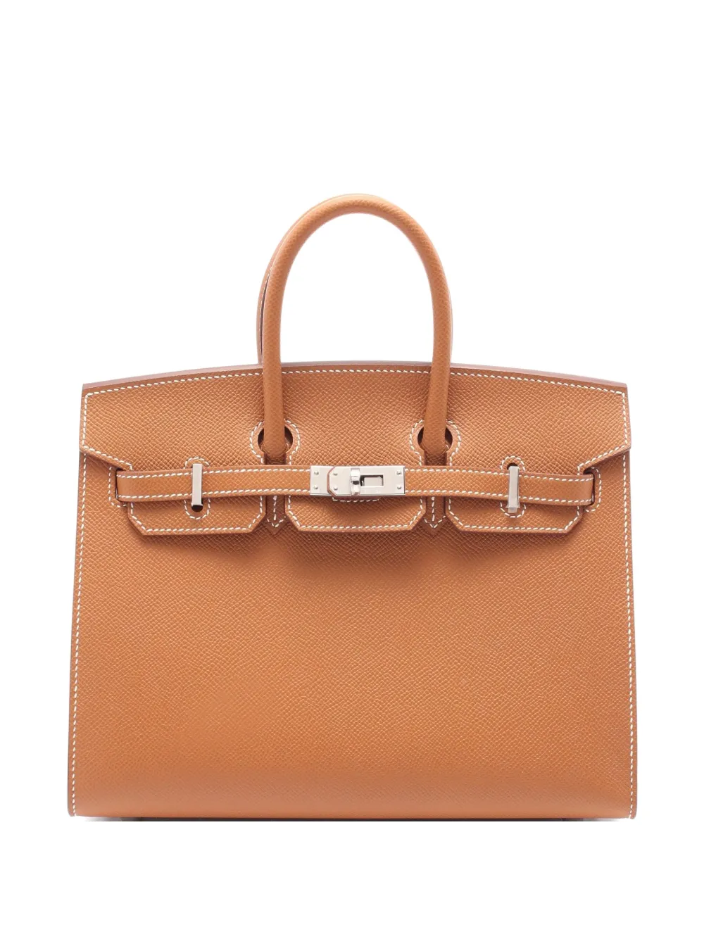 Hermès Pre-Owned 2024 バーキン 25 バッグ - ブラウン Hermès Pre-Owned 2024 バーキン 25 バッグ - ブラウン