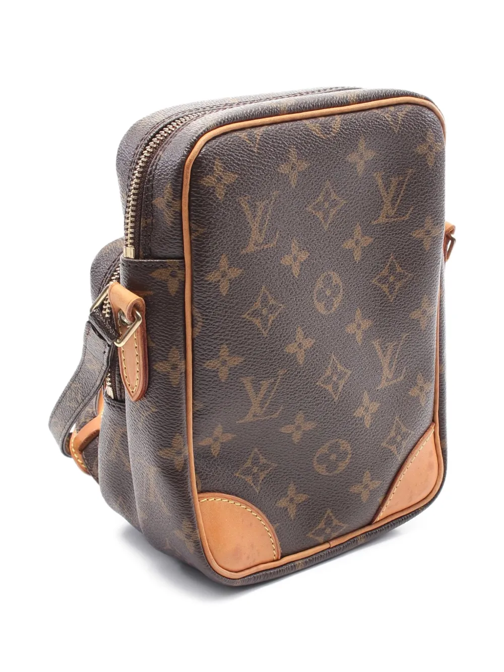 Pre-owned Louis Vuitton 2007 Amazon Shoulder Bag In Brown