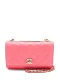 CHANEL Pre-Owned 2021 Matelasse Chain shoulder bag - Pink
