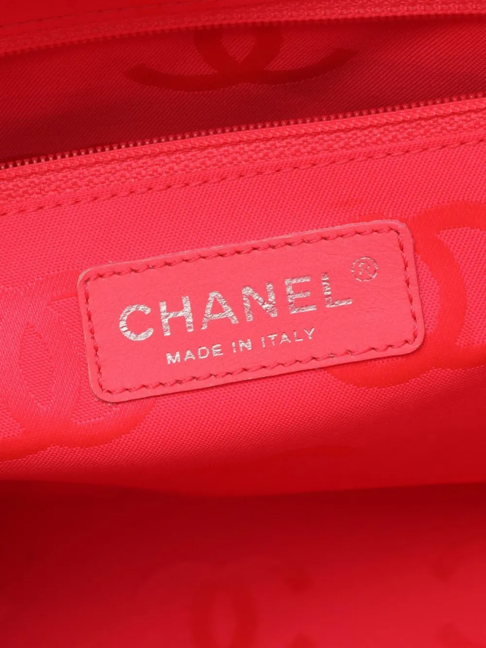 Pre-owned Chanel 2004-2005 Large Cambon Line Tote Bag In Black