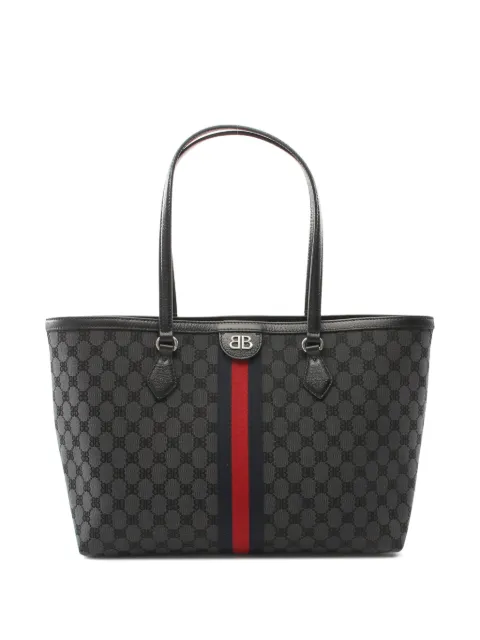 Balenciaga Pre-Owned x Gucci 2010s The Hacker Project tote bag