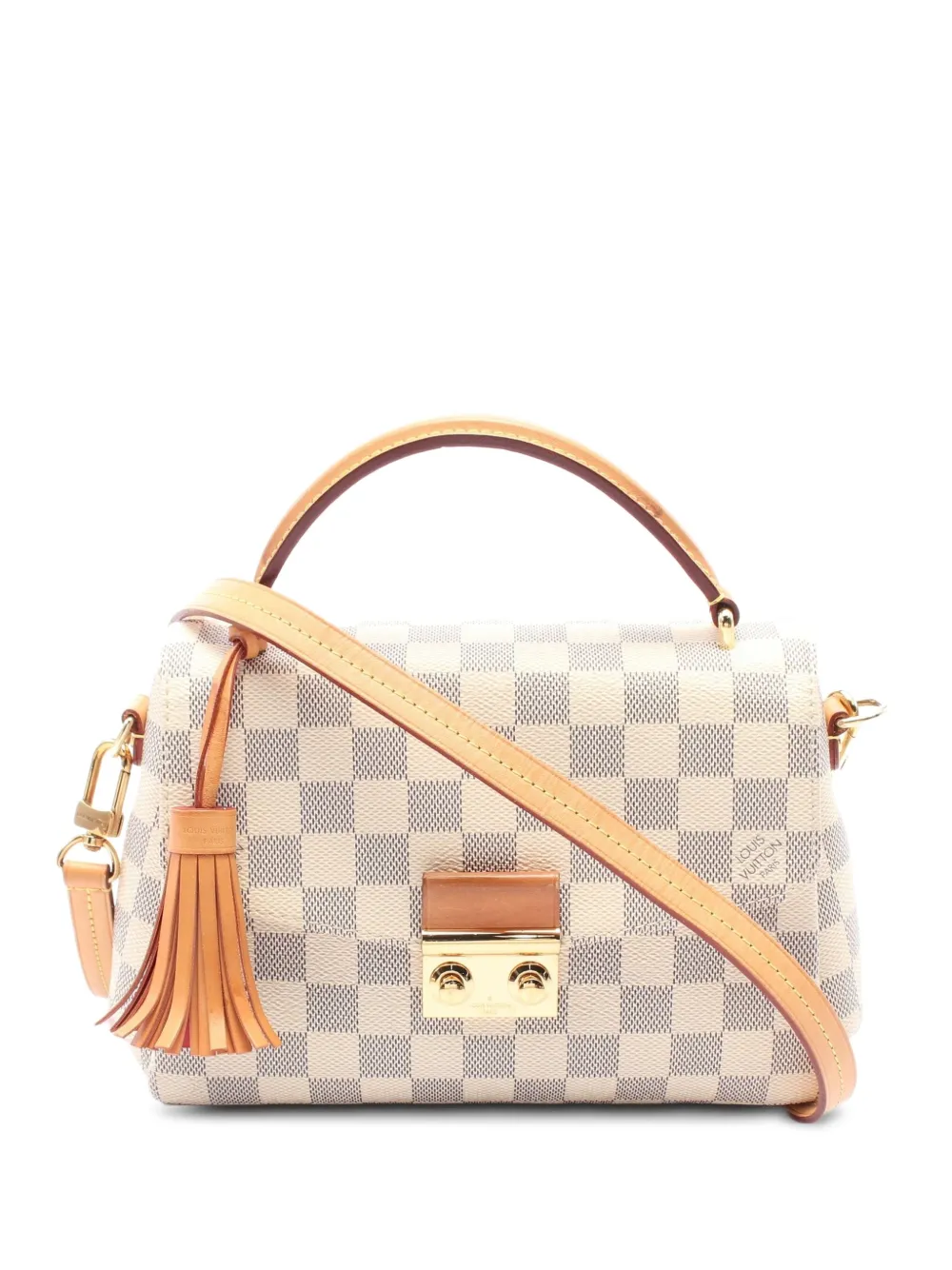 Louis Vuitton Pre-Owned 2018 クロワゼット PM サッチェルバッグ - ホワイト Louis Vuitton Pre-Owned 2018 クロワゼット PM サッチェルバッグ - ホワイト