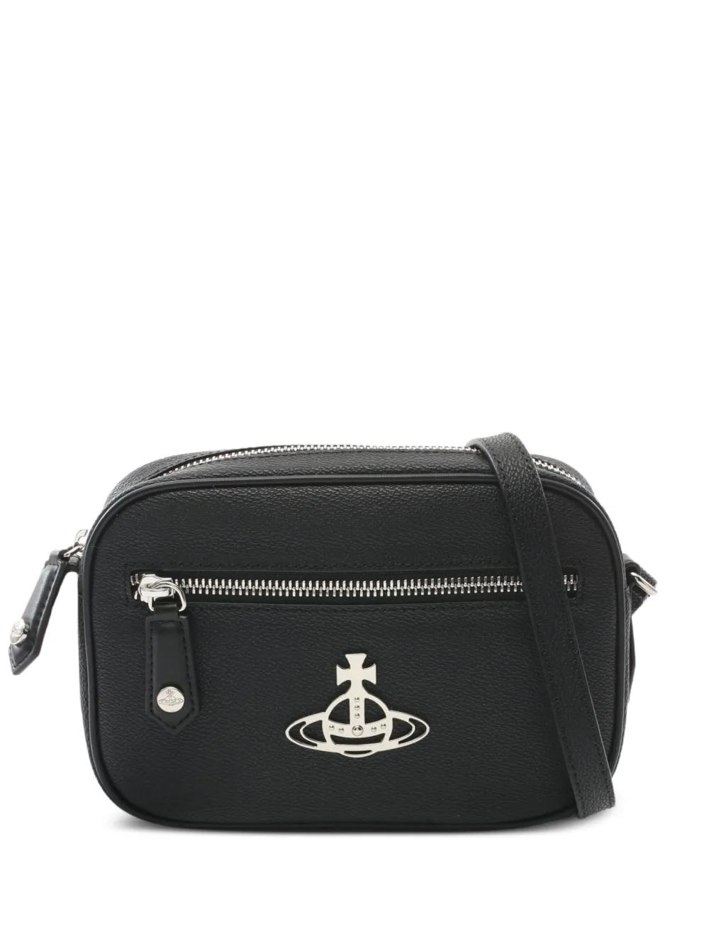 Vivienne Westwood Pre-Owned 2020s Orb ショルダーバッグ - ブラック Vivienne Westwood Pre-Owned 2020s Orb ショルダーバッグ - ブラック