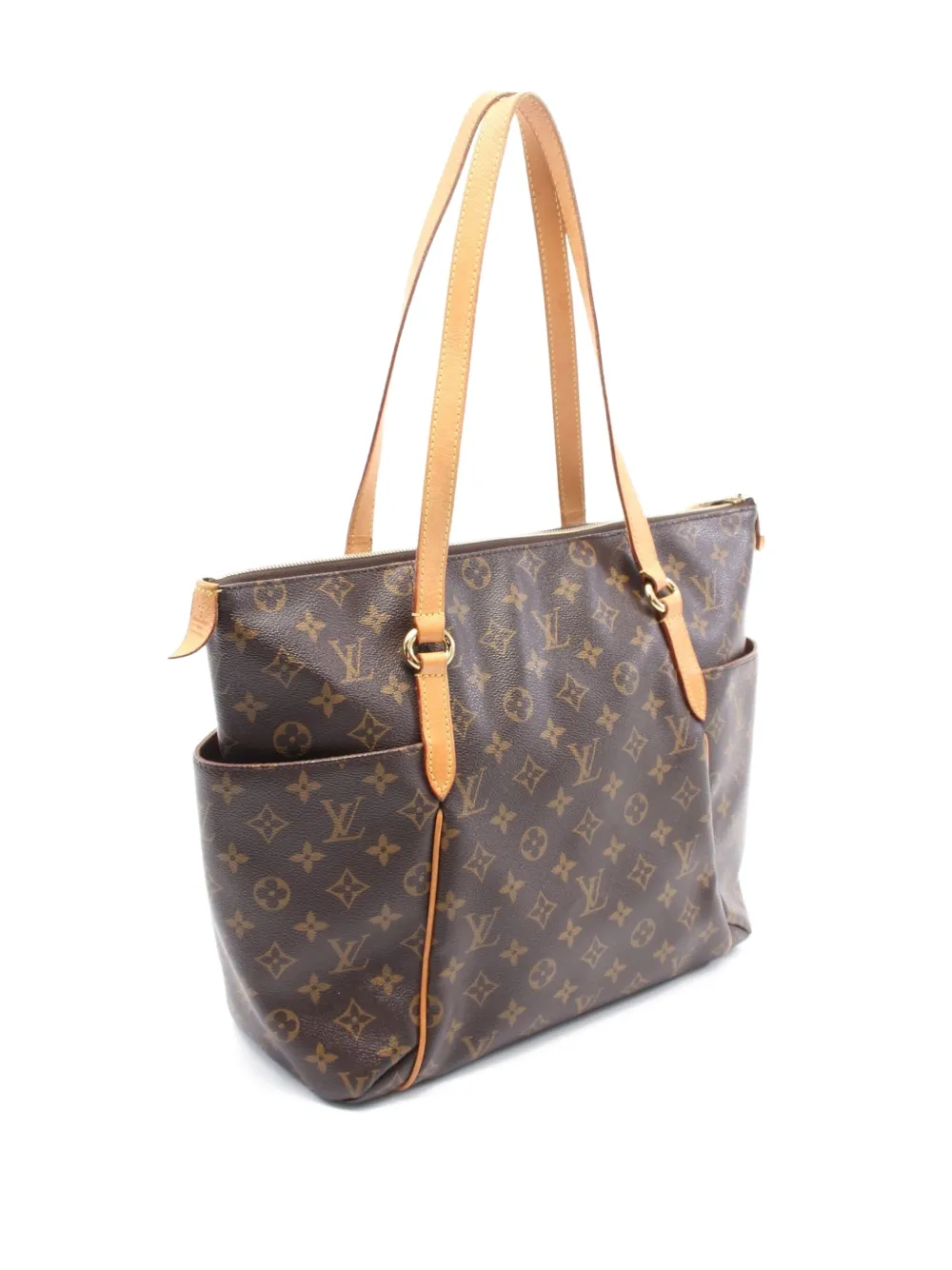 Pre-owned Louis Vuitton 2012 Totally Mm Shoulder Bag In Brown