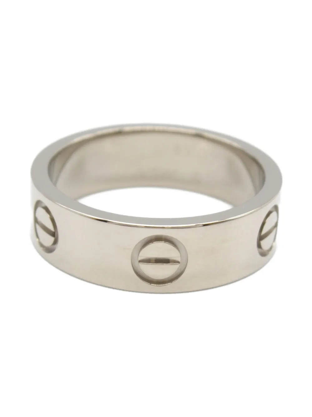 Cartier 2010s pre-owned 18kt white gold Love ring | Pre-Owned | Image 2