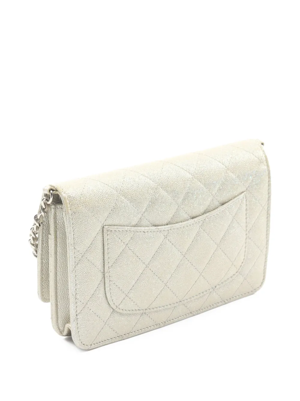 CHANEL Pre-Owned 2021 diamond-quilted wallet | Image 2