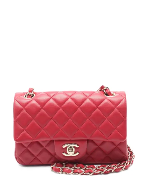 CHANEL Pre-Owned 2015-2017 mini Classic Flap shoulder bag