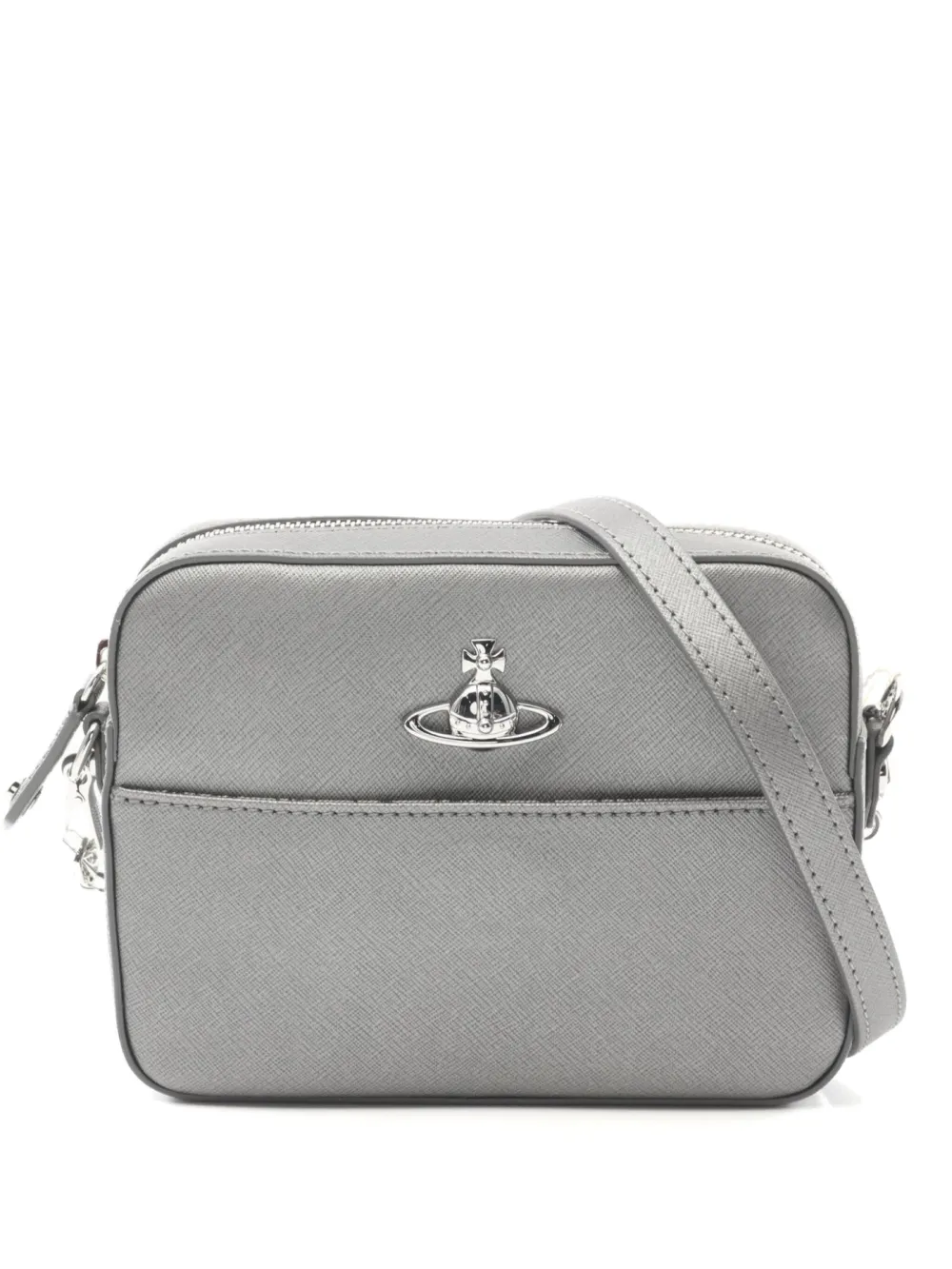 Vivienne Westwood Pre-Owned 2020s Orb ショルダーバッグ - グレー Vivienne Westwood Pre-Owned 2020s Orb ショルダーバッグ - グレー