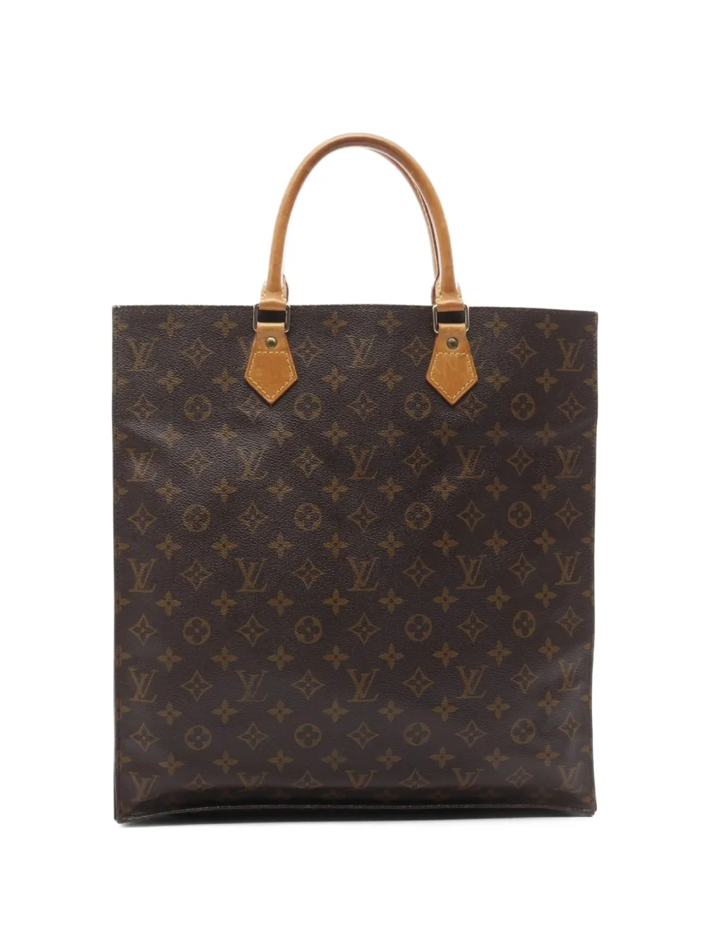 Louis Vuitton Pre-Owned 2000s サックプラ モノグラム ハンドバッグ - ブラウン Louis Vuitton Pre-Owned 2000s サックプラ モノグラム ハンドバッグ - ブラウン