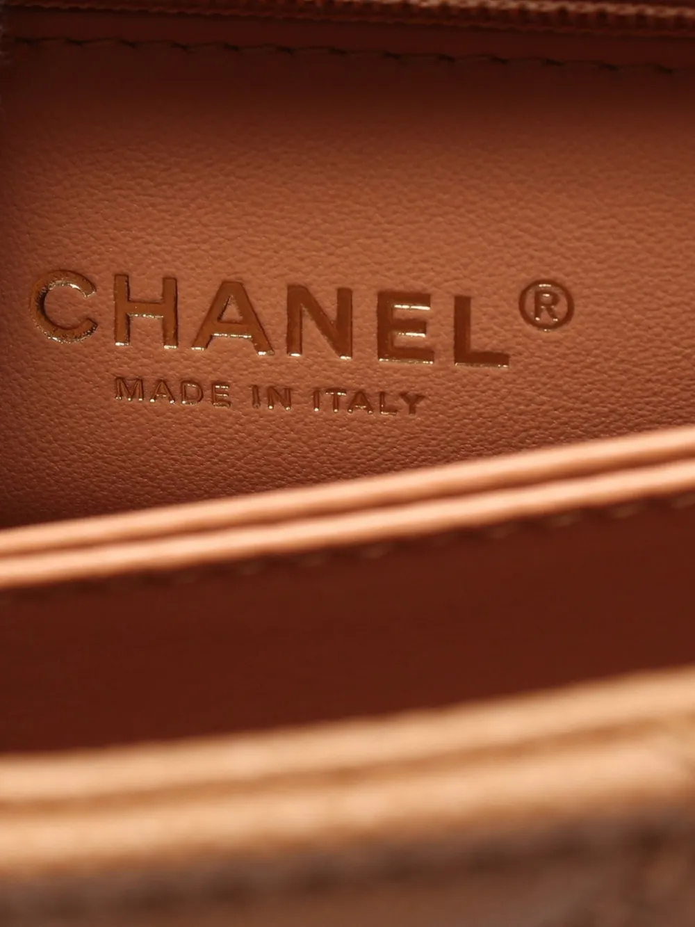 Pre-owned Chanel 2021 Coco Handle Two-way Handbag In Brown