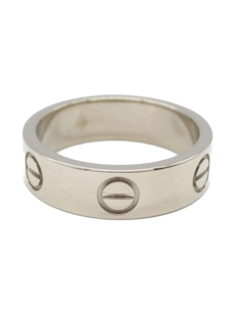 Cartier 2010s Love リング 18Kホワイトゴールド - シルバートーン Cartier 2010s Love リング 18Kホワイトゴールド - シルバートーン
