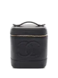 CHANEL Pre-Owned 1994-1996 Interlocking CC vanity bag - Black