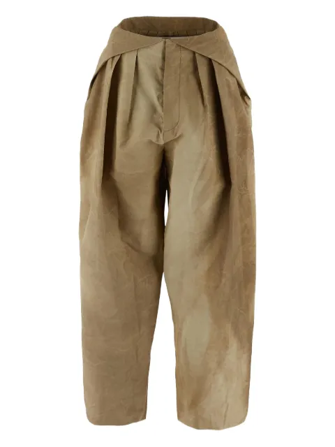 Uma Wang pantalones plisados
