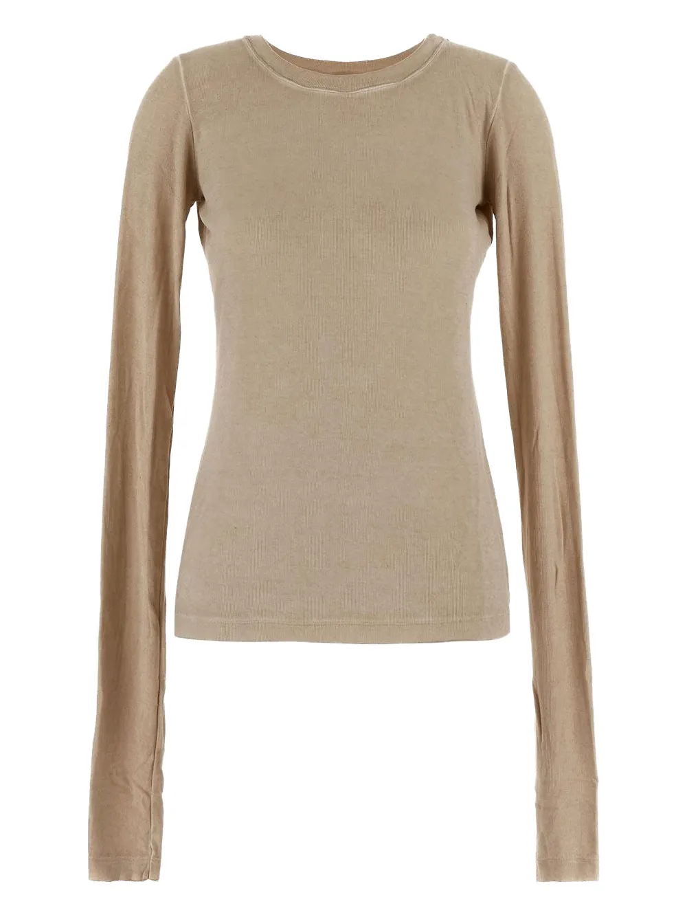 Uma Wang playera de canalé fino | neutro | Image 1