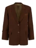 Uma Wang oversized jacket - Brown