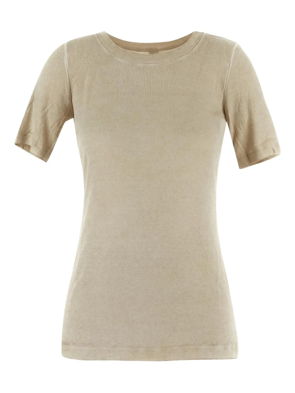 Uma Wang playera de jersey | neutro | Image 1