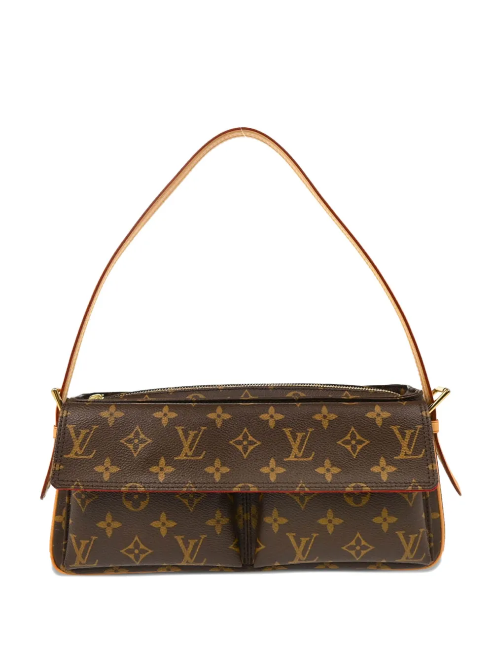 Louis Vuitton Pre-Owned 2003 モノグラム ヴィバシテ MM ハンドバッグ - ブラウン Louis Vuitton Pre-Owned 2003 モノグラム ヴィバシテ MM ハンドバッグ - ブラウン