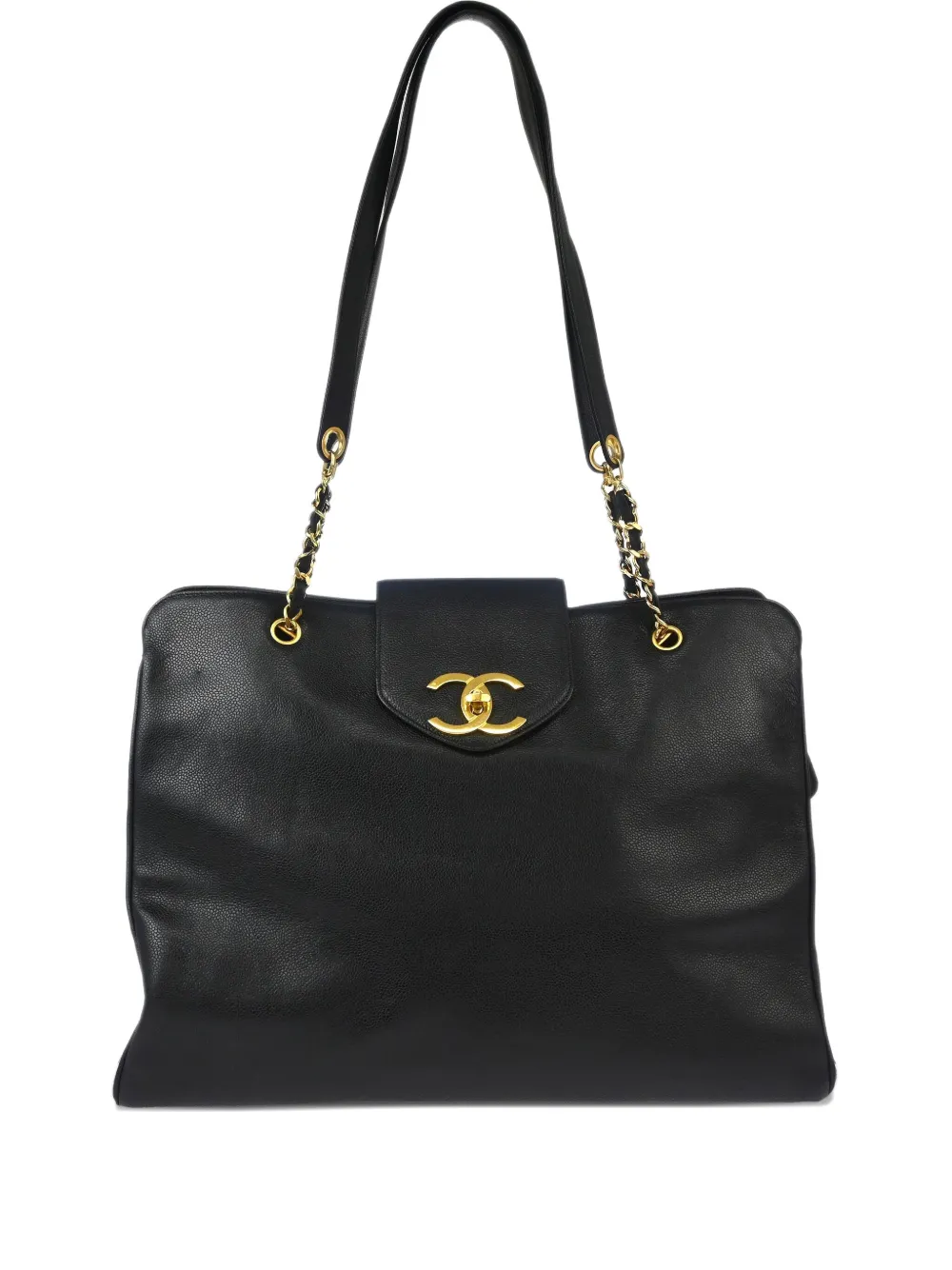 CHANEL Pre-Owned 1997 Supermodel ショルダーバッグ - ブラック CHANEL Pre-Owned 1997 Supermodel ショルダーバッグ - ブラック