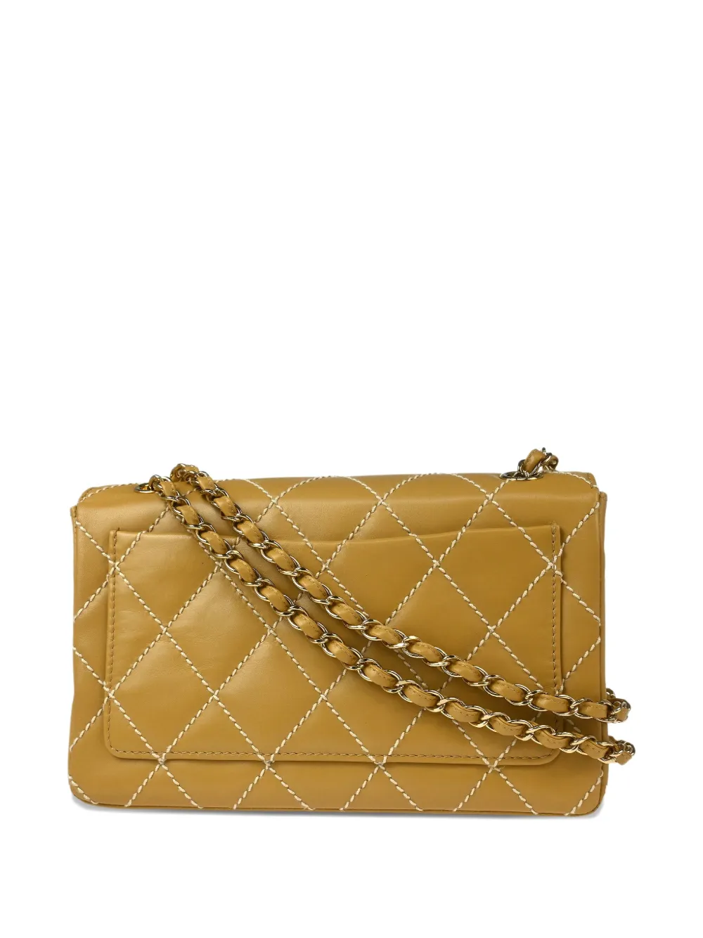 CHANEL Pre-Owned 2002 Wild Stitch Straight Flap shoulder bag | Pre-Owned | Image 2