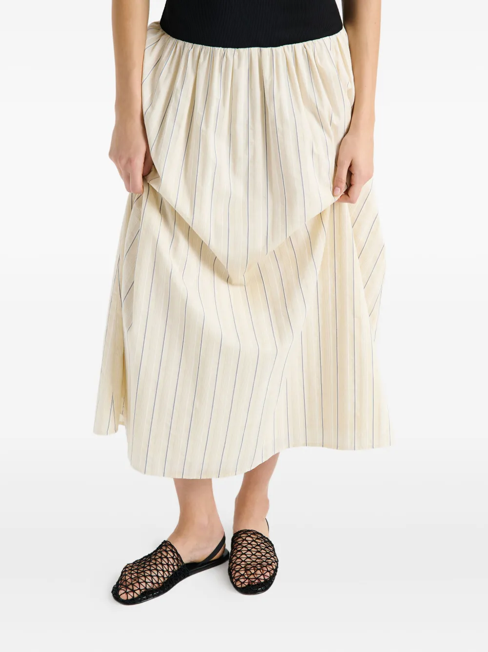 Anna Quan Ainsley maxi-jurk Zwart