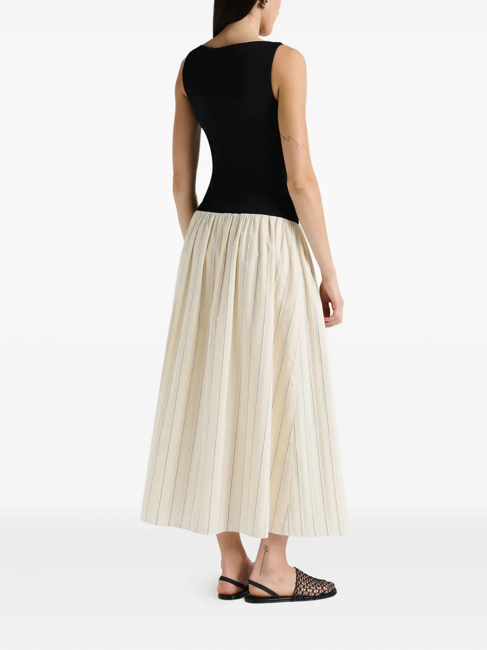 Anna Quan Ainsley maxi-jurk Zwart