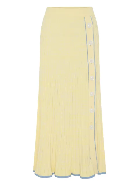 Anna Quan cotton midi skirt