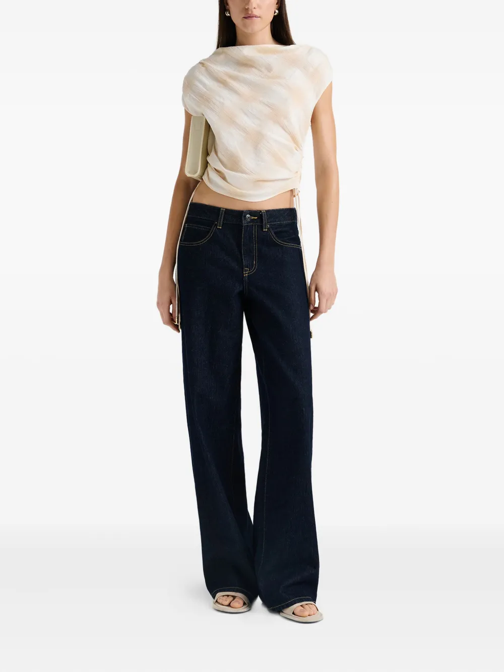 Anna Quan Odette blouse - Beige