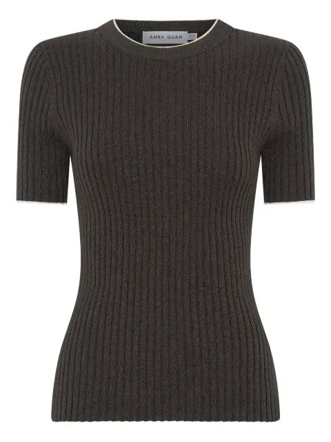 Anna Quan Bebe ribbed-knit top
