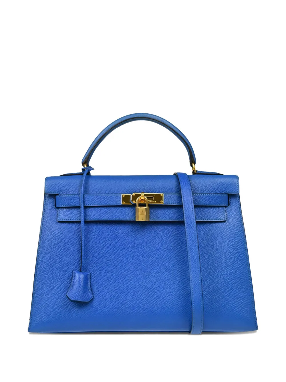 Hermès Pre-Owned 1996 ケリー 32 セリエ ハンドバッグ - ブルー Hermès Pre-Owned 1996 ケリー 32 セリエ ハンドバッグ - ブルー