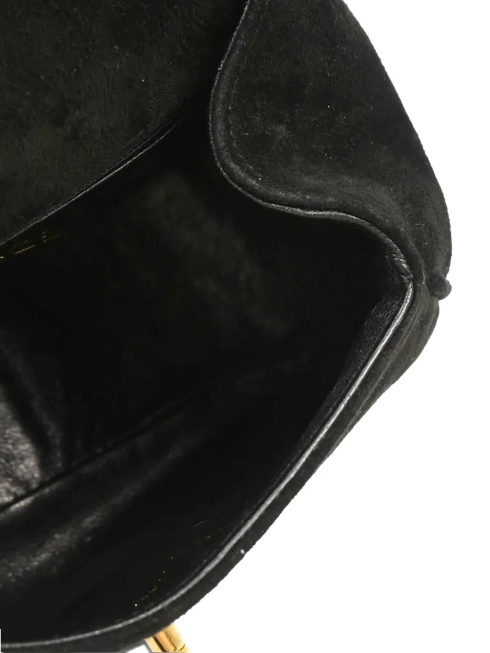 Pre-owned Chanel 1997 Cc Turn-lock Mini Bag In Black
