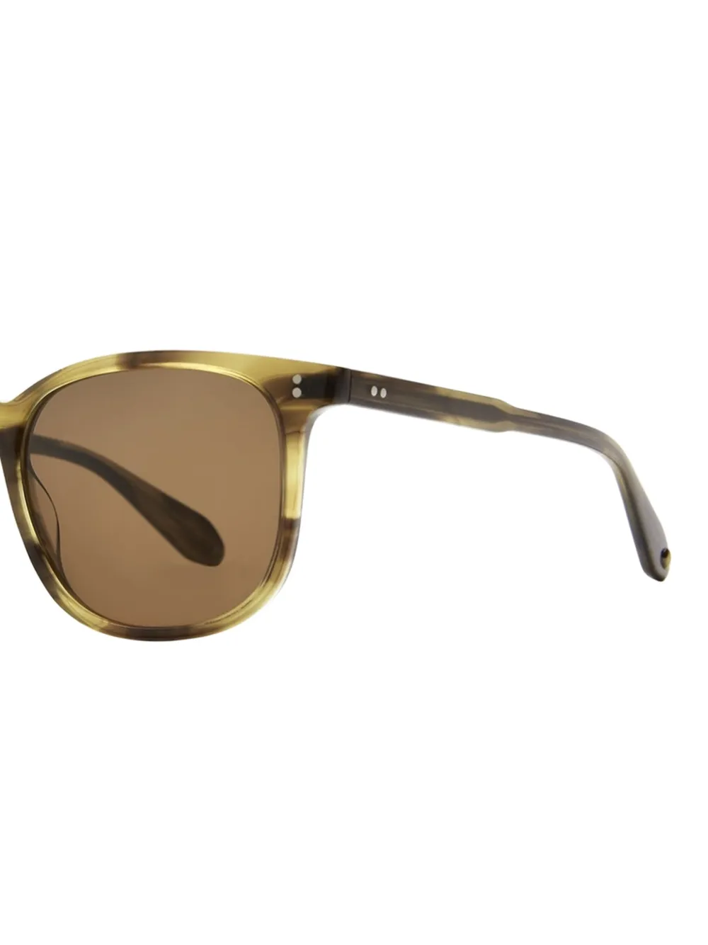 Garrett Leight Bentley sunglasses - Geel