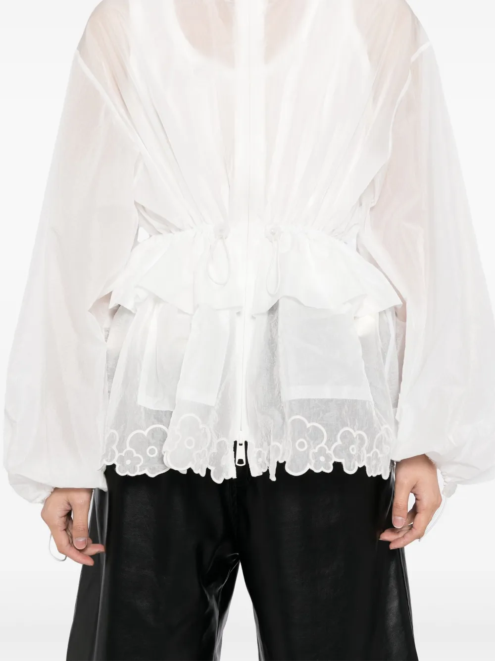 Cecile Bahnsen Semi-sheer Jacket