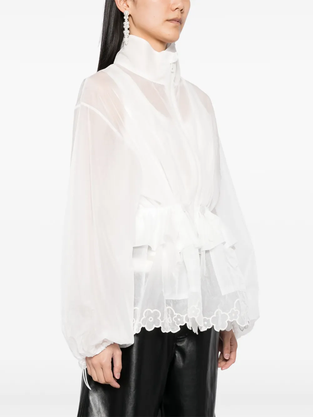 Cecile Bahnsen Semi-sheer Jacket