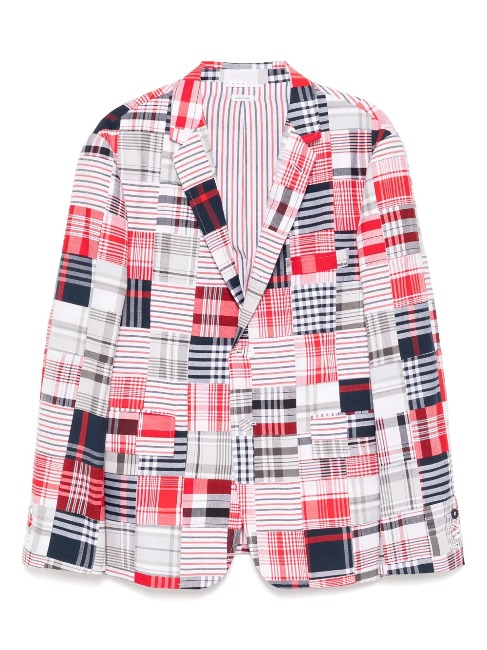 Thom Browne blazer à design déstructuré | rouge | Image 1