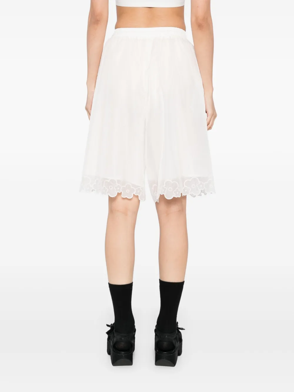Cecile Bahnsen Arya shorts Wit