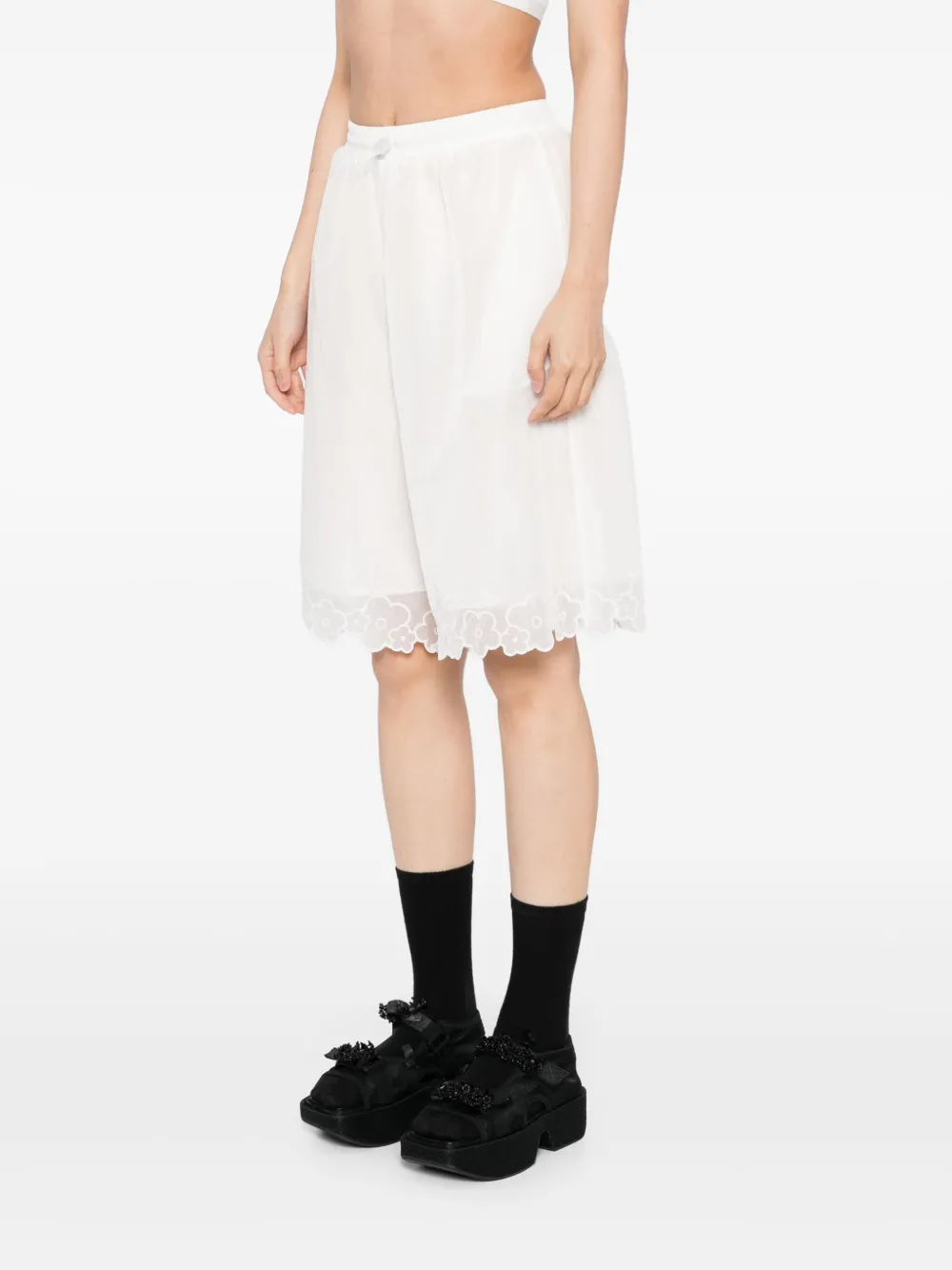 Cecile Bahnsen Arya shorts Wit
