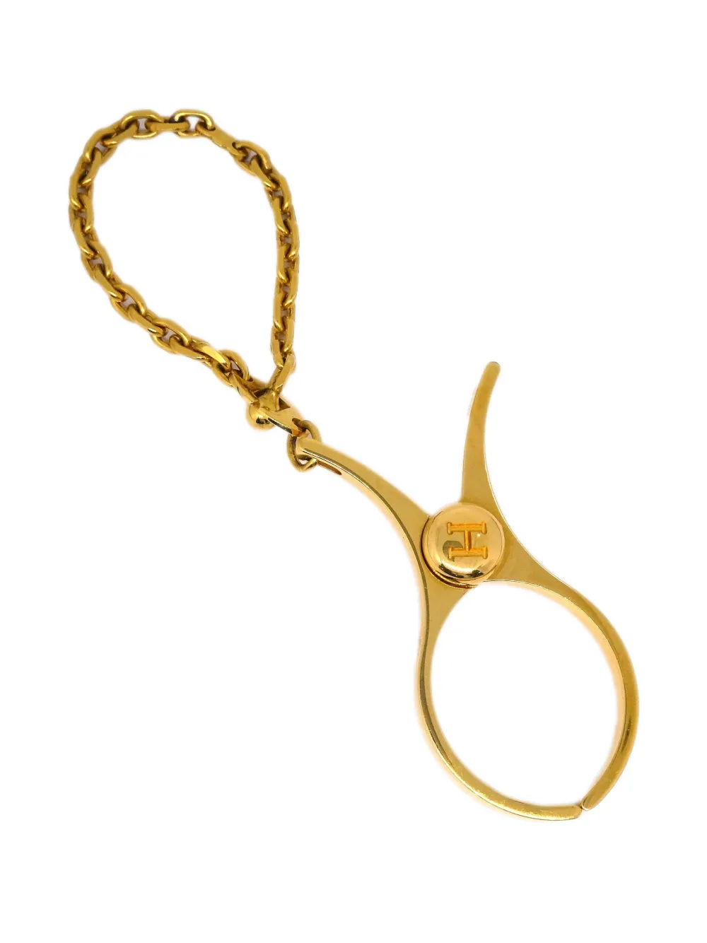 Hermès Pre-Owned 1990-2000s Filou glove clip | Gold | Image 1