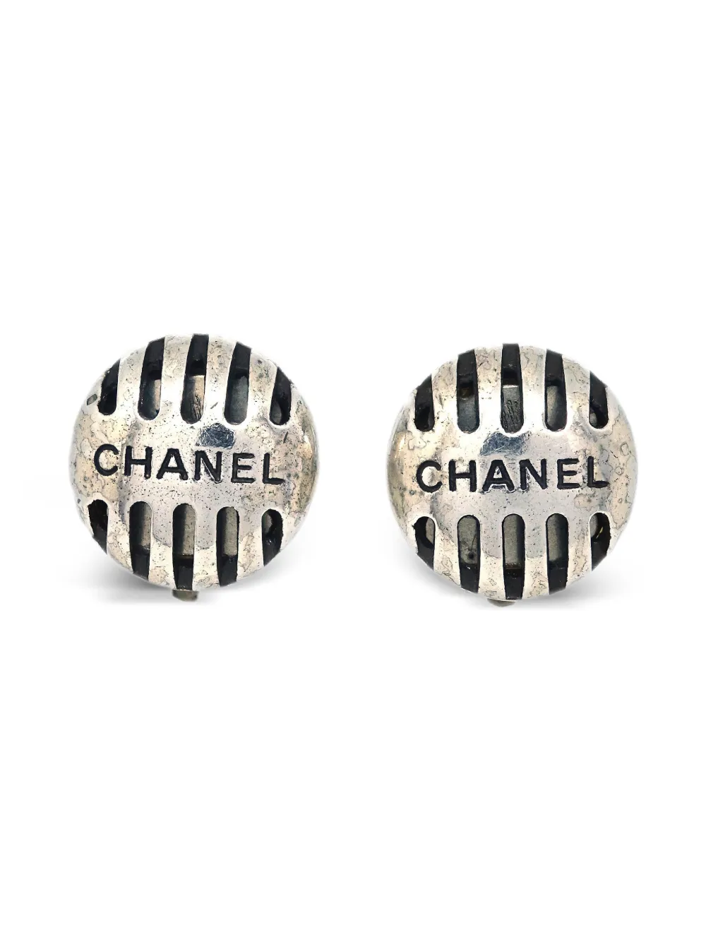 CHANEL/シャネル】ココマーク ロゴ ピアス シルバー系｜ヴァル