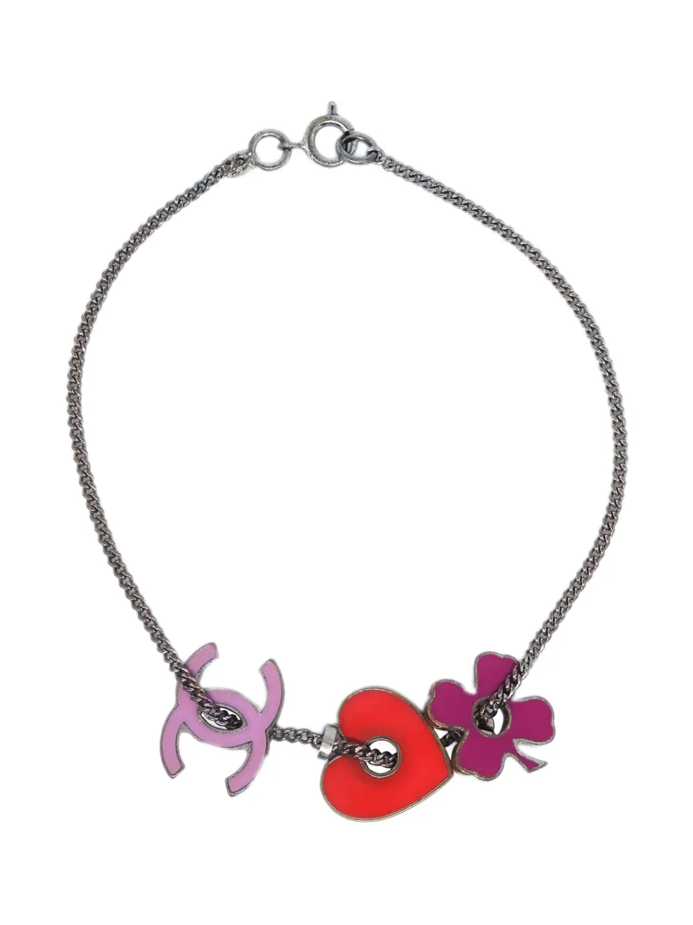 CHANEL Pre-Owned 2004 Icon bracelet | Silver | Image 1