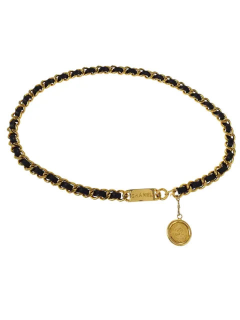 CHANEL Pre-Owned 1990-2000s Medallion belt 
