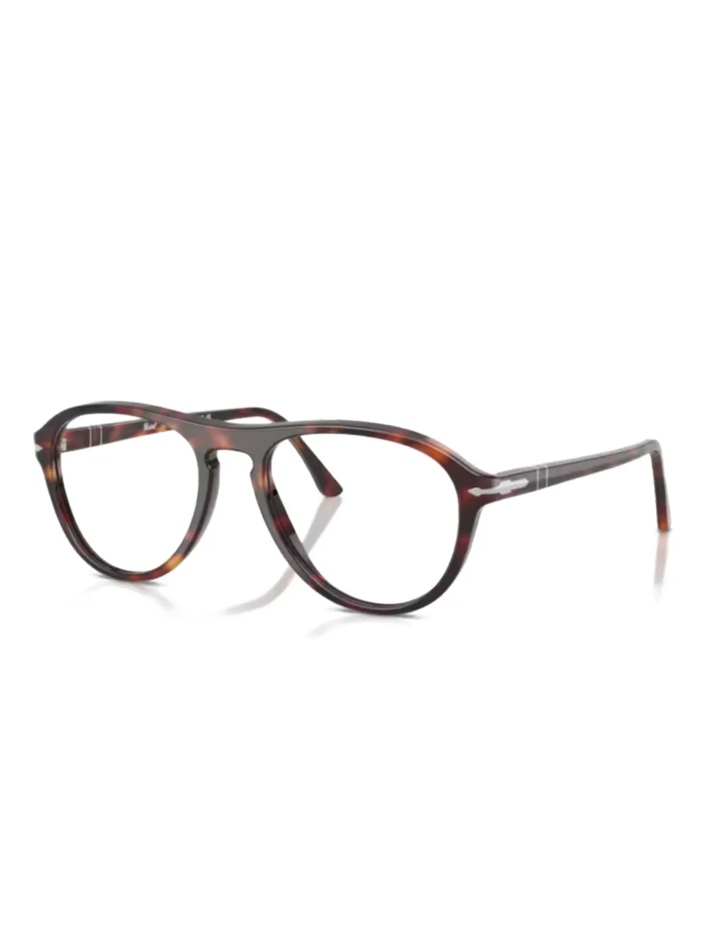 Persol lunettes de vue à monture pilote | marron | Image 1