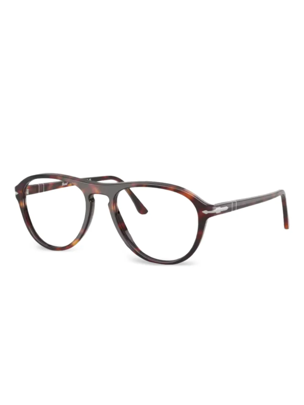 Persol lentes con armazón estilo piloto | marrón | Image 1