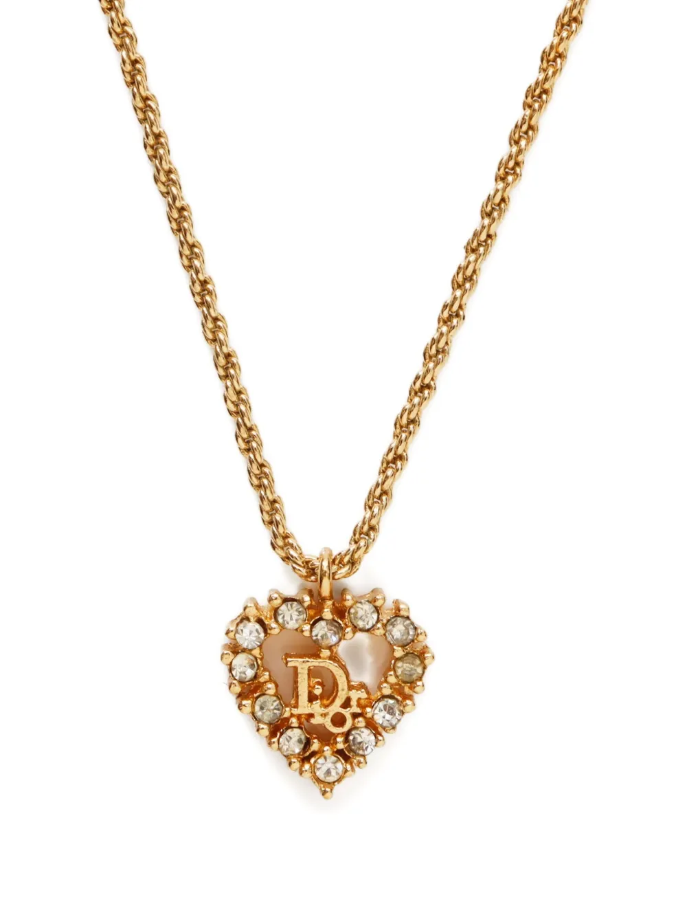 Christian Dior Pre-Owned 1990-2015 Logo necklace | Image 2
