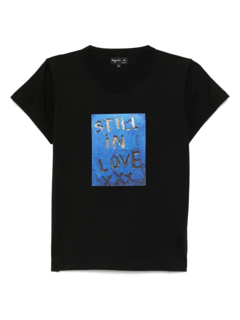 agnès b.  graphic-print T-shirt