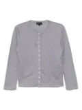 agnès b. Le Petit snap cardigan - Grey