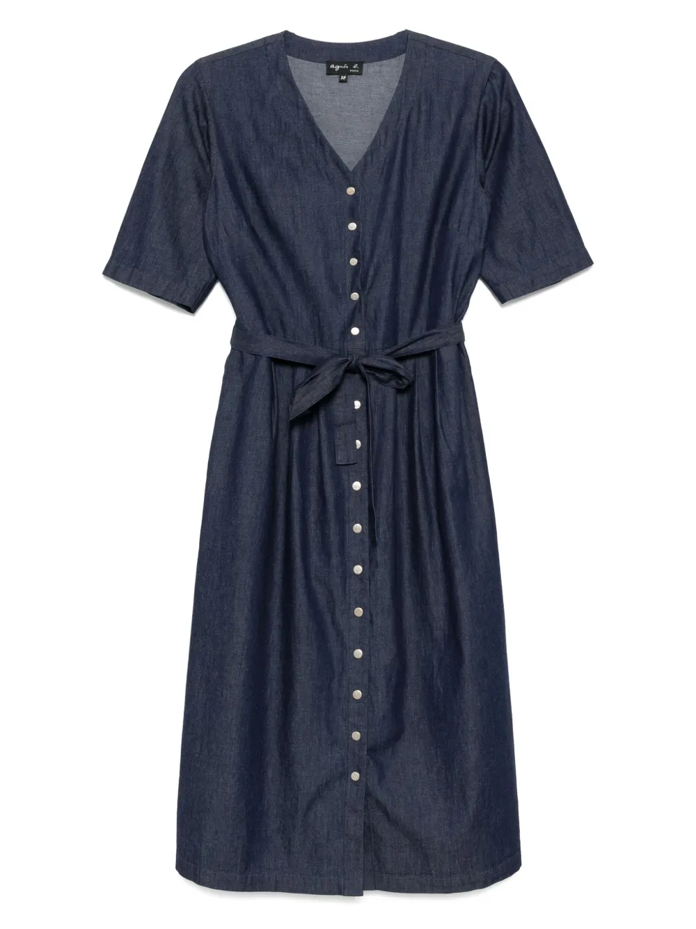 agnès b.  denim shirt dress | Blue | Image 1