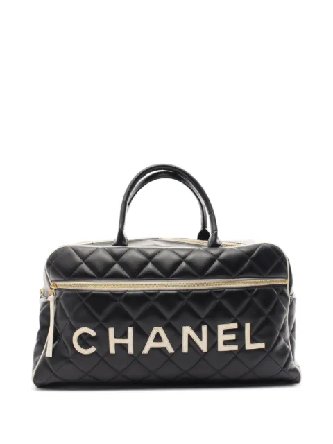 CHANEL Pre-Owned 1994-1996 logo-appliqué travel bag