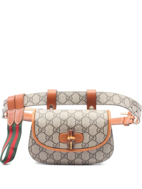 Gucci Pre-Owned Bamboo 1947 liten midjeväska från 2020-talet