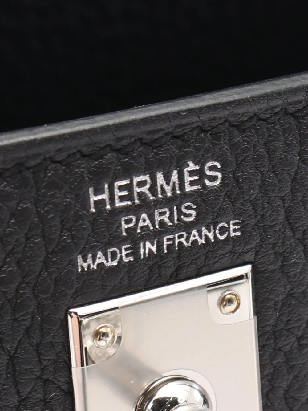 Pre-owned Hermes 2024 Kelly 25 Two-way Handbag In Black